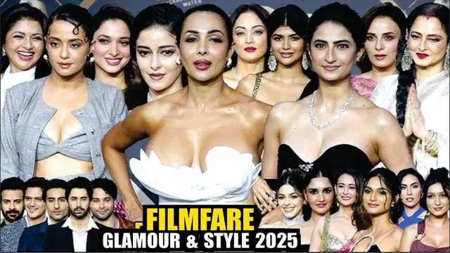 Filmfare Glamour and Style Awards 2025 | Malaika Arora, Ananya Panday, Rekha, Tamannaa Bhatia & More