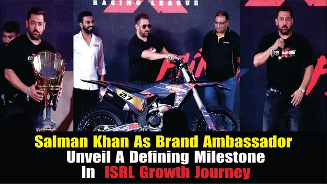 SALMAN KHAN AS BRAND AMBASSADOR UNVEIL A DEFINING MILESTONE IN ISRL GROWTH JOURNEY | SALMAN KHAN
