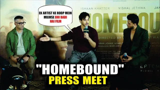 HomeBound | Press Conference | Ishaan Khattar | Janhvi Kapoor | Vishal Jethwa | Neeraj Ghaywan