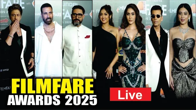 Filmfare Awards 2025 | Shah Rukh Khan, Abhishek Bachchan, Akshay Kumar, Jackie Shroff & More Celebs
