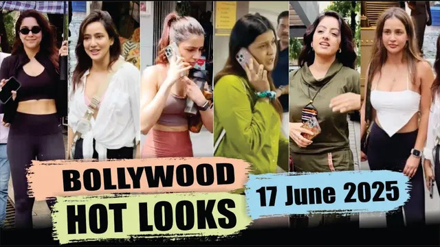 Bollywood Actress Hot Look | Sharvari Wagh | Mannara Chopra | Genelia Desouza I 17th June 2025