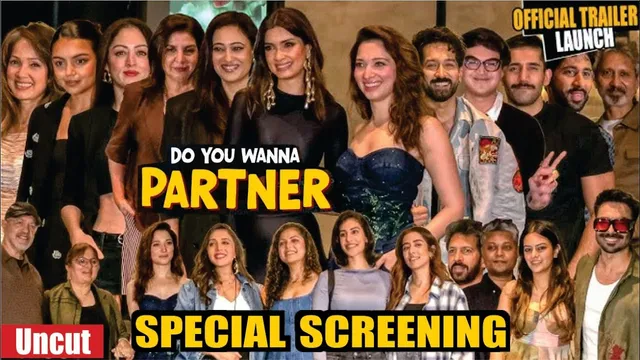 Do You Wanna Partner | Special Screening | Tamannaah Bhatia , Shweta tiwari, Daina Penty & More