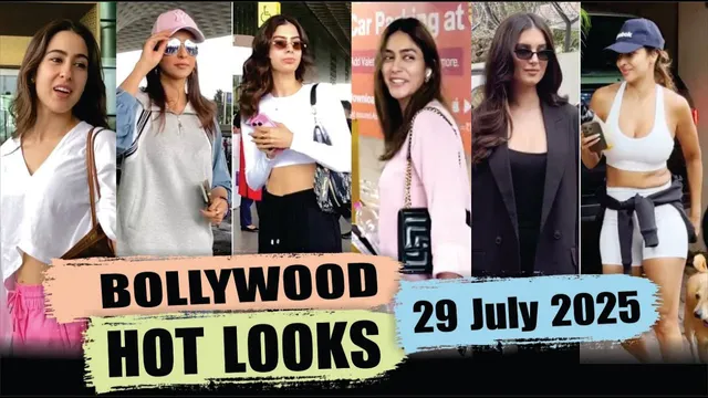 Bollywood Actress Hot Look | Sara Ali Khan | Malaika Arora | Rakul Preet Singh | 29 July 2025