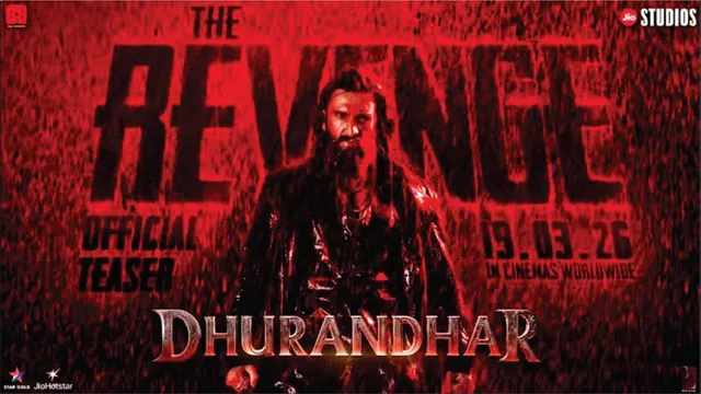 Dhurandhar: The Revenge Official Hindi Teaser | Ranveer Singh | Dhurandhar 2 Teaser | 19 March 2026