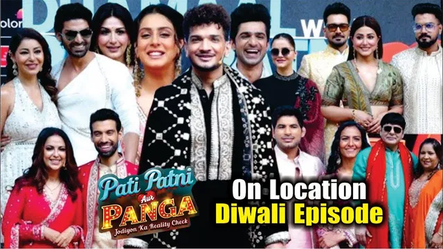 Pati Patni Aur Panga | On Location | Diwali Episode | Munawar, Isha, Abhishek, Hina Rubina, Avika
