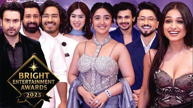 Bright Entertainment Awards 2025 | Ashnoor Kaur, Rajat Dalal, Vivian, Kashish, Mr Faisu, Digvijay