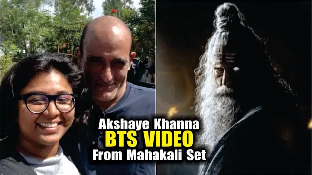 Akshaye Khanna BTS VIDEO From Mahakali Set | Mahakali | Akshaye Khanna Viral Video | Akshaye Khanna