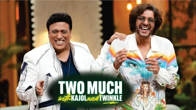 Two Much With Kajol & Twinkle | Govinda & Chunky bring too much fun to Kajol & Twinkle Khanna's show