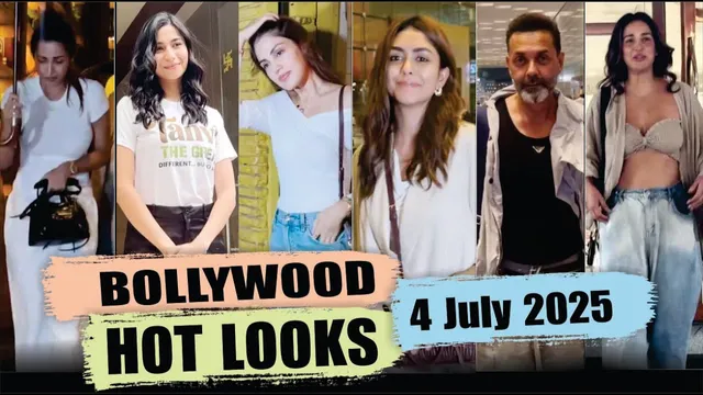 Bollywood Actress Hot Look | Malaika Arora | Mrunal Thakur | Rhea Chakraborty | Bobby | 4 July 2025