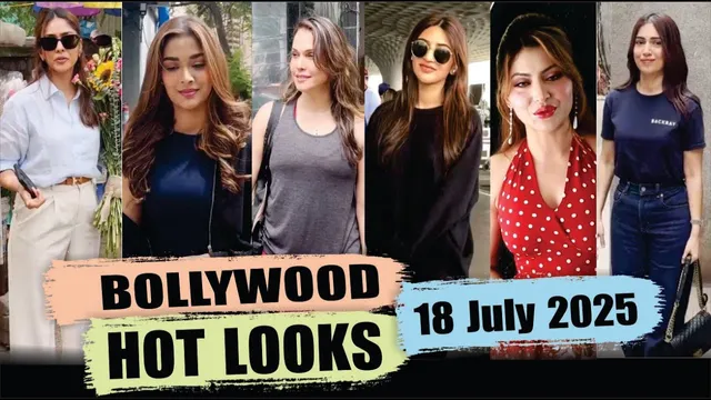 Bollywood Actress Hot Look | Mrunal Thakur | Urvashi Rautela | Sreeleela | Dia Mirza | 18 July 2025