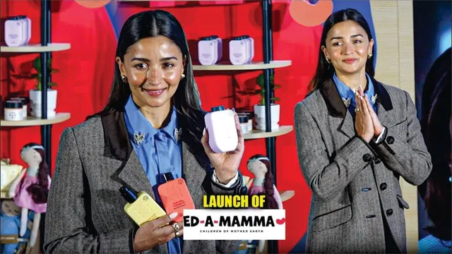 Alia Bhatt Stuns at Ed-a-Mamma Launch in Chic Power Look | Alia Bhatt At The Launch Of Ed-A-Mamma