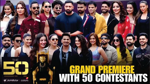 THE 50 GRAND PREMIERE | Faisu, Adnan Shaikh, Divya Agarwal, Riddhi Dogra, Chahat Pandey,Manisha Rani