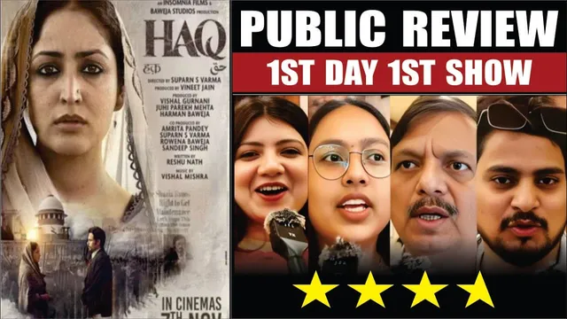 HAQ Movie Public Review | HAQ Movie Review | Yami Gautam | Emraan Hashmi | Sheeba Chaddha | HAQ