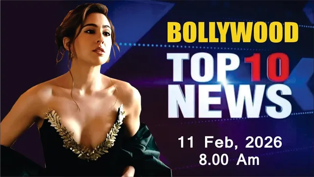 Bollywood News Today | Sara Ali Khan | Shanaya Kapoor | Vijay Sethupathi | 11 Feb 2026 | 8 Am