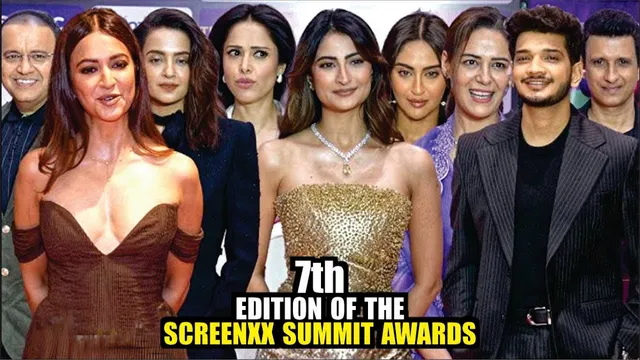 Celebrities Arrive at SCREENXX Summit Awards 7th Edition | Palak Tiwari, Munawar Faruqui, Nushrratt