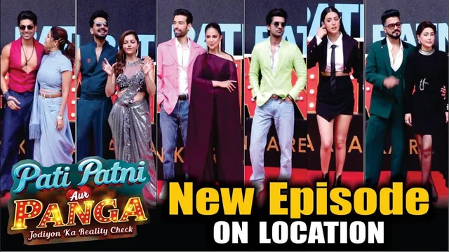 PATI PATNI AUR PANGA | On Location |  Hina Khan, Munawar, Gurmeet, Isha, Abhishek, Rubina Dilaik