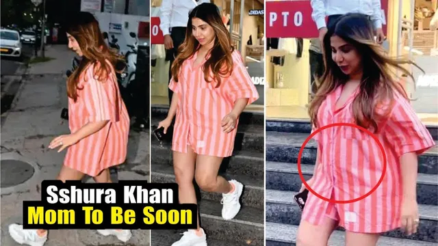 Pregnancy Glow on Sshura Khan's Face | Arbaaz Khan Second Wife Sshura Khan Flaunts her Baby Bump
