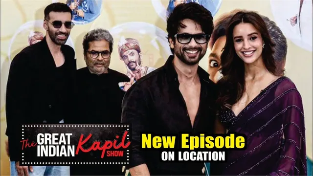 The Great Indian Kapil Show Season 4 | O'Romeo | Shahid Kapoor & Tripti Dimri Arrive At  Kapil Show