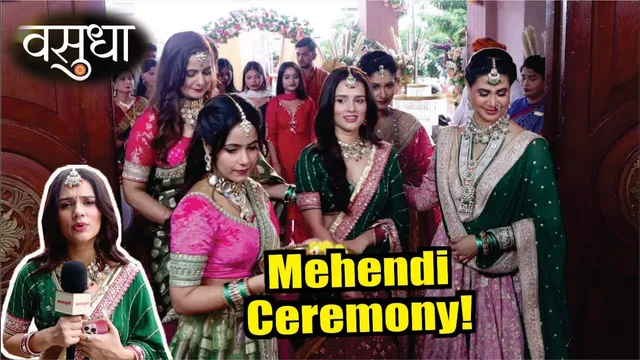 Vasudha | On Location | Nandini-Dev Ki Mehndi Ki Rasmein Hui Shuru, Big Twist!
