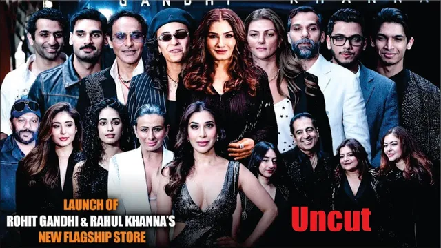 Kajol, Raveena Tandon, Sonakshi, Saiee, Vijay & More At Rohit Gandhi + Rahul Khanna Store Launch