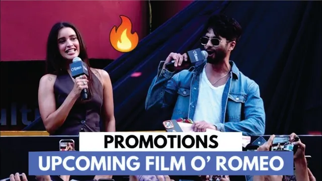 O'Romeo | Shahid Kapoor And Tripti Dimri Promote Their Film 'O'Romeo' At Gaiety Galaxy