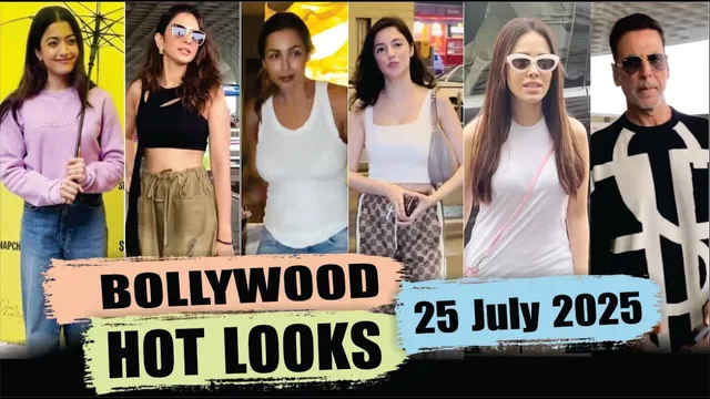 Bollywood Actress Hot Look | Rashmika Mandanna | Malaika Arora | Rakul Preet Singh | 25 July 2025