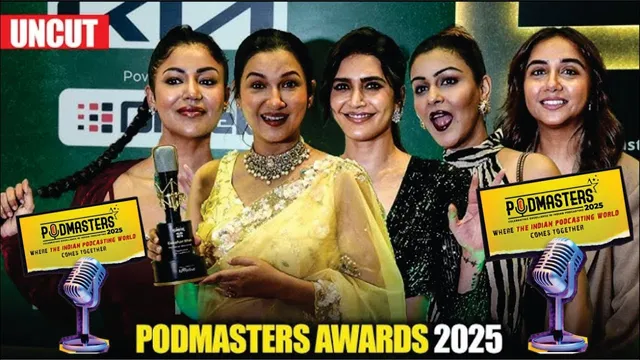 PODMASTERS AWARDS 2025 | RHEA CHAKRABORTY, GULSHAN GROVER, DEBINA BONNERJEE, GAUHAR KHAN, KARISHMA