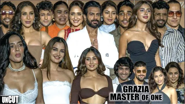 Sophie Chaudhary, Karan, Roshni Walia, Debina, Sumona, Dino Morya and Many at GRAZIA MASTER OF ONE