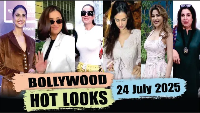 Bollywood Actress Hot Look | Vaani Kapoor | Aneet Padda | Disha Patani | Tara Sutaria |24 July 2025