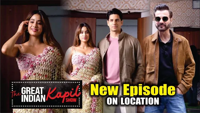 The Great Indian Kapil Show S3 | On Location | Param Sundari | Janhvi Kapoor | Siddharth Malhotra