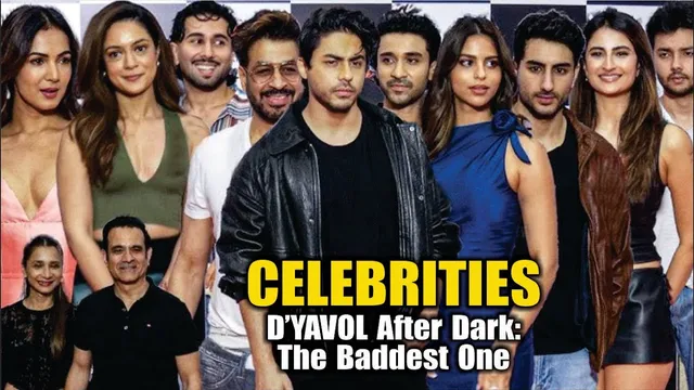 Celebrities Attend Aryan Khan’s D’YAVOL After Dark: The Baddest One | Suhana, Aryan, Raghav, Ibrahim