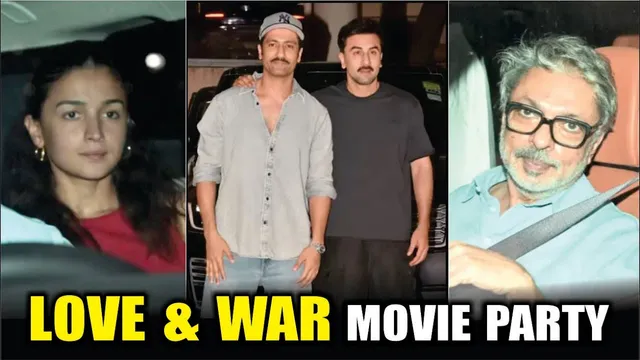 Love & War | Vicky Kaushal, Alia Bhatt & Ranbir Kapoor Together At Sanjay Leela Bhansali Office