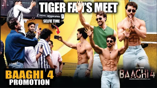 Baaghi 4 Star Tiger Shroff Surprises Fans with a Special Visit to the Theatre | Baaghi 4 | Tiger
