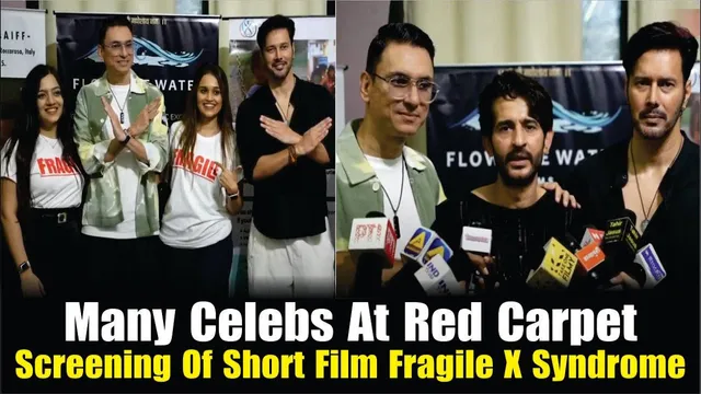 Hiten Tejwani, Sharad Malhotra & Others At Red Carpet Screening Of Short Film Fragile X Syndrome