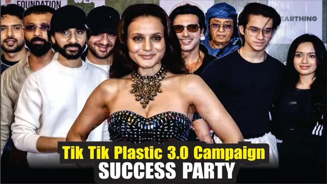 Celebrities Arrives at Tik Tik Plastic 3.0 Campaign Success Party | Jannat Zubair, Aly Goni, Raghav