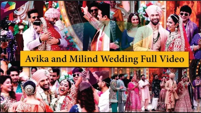 Avika-Milind Wedding Full Inside Video | Isha, Abhishek, Samarth, Munawar, Rubina, Hina & More