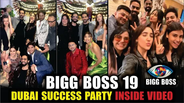 Bigg Boss 19 Dubai Success Party INSIDE VIDEO | Amaal, Gaurav Khanna, Farhana, Ashnoor, Abhishek
