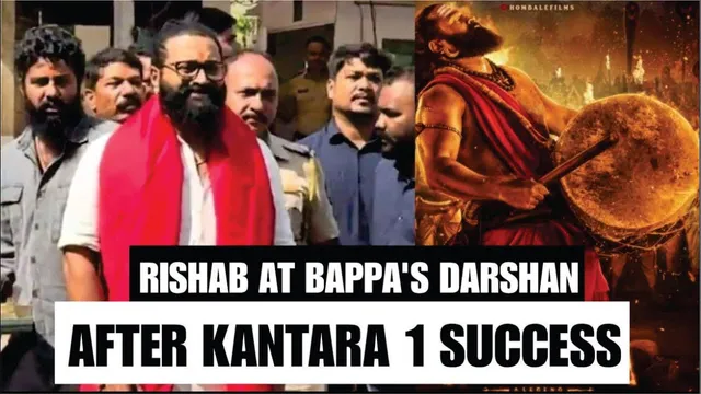 Rishab Shetty Visits Siddhivinayak Temple To Seek Bappa’s Blessings After Kantara Chapter 1 Success