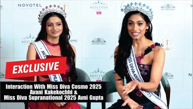 Interaction With Miss Diva Cosmo 2025 Avani Kakekochhi & Miss Diva Supranational 2025 Avni Gupta