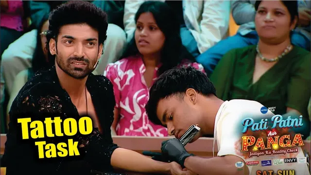 Pati Patni Aur Panga | Tattoo Task | Munawar, Sudesh Lehri, Gurmeet, Hina Khan, Rubina , Avika Gor