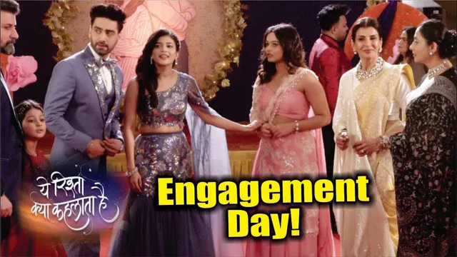 YRKKH | On Location | Abhir-Kiara Ki Engagement Me Armaan-Abhira Ka Chup Chup Ke Romance!