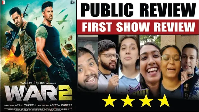 WAR 2 MOVIE PUBLIC REVIEW | WAR 2 MOVIE REVIEW | 1ST DAY 1ST SHOW PUBLIC REVIEW OF MOVIE WAR 2