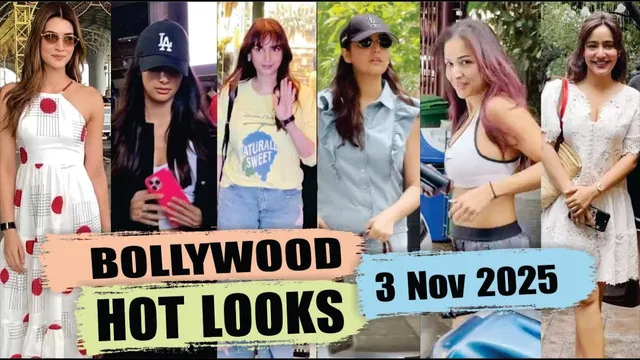 Bollywood Actress Hot Look | Kriti Sanon | Aditi Rao Hayadri | Malaika | Pooia Hegde | 3 Novt 2025