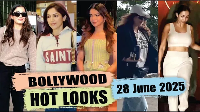 Bollywood Actress Hot Look | Rashmika Mandanna | Sonakshi Sinha | Malaika Arora I 28 June 2025