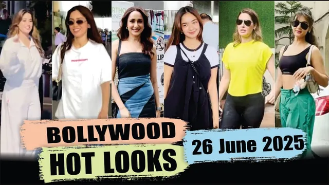 Bollywood Actress Hot Look | Janhvi Kapoor | Disha Patani | Bhumi Pednekar | Nargis I 26 June 2025