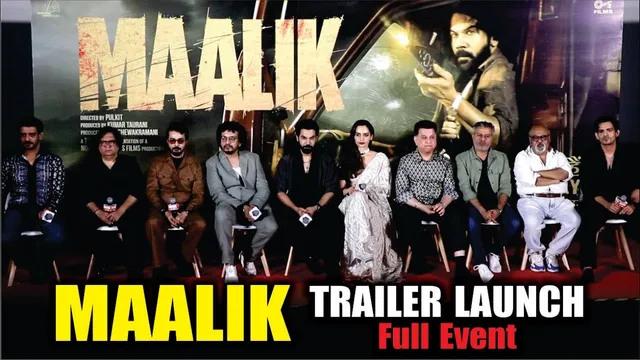 Maalik - Trailer | Launch Event | Rajkummar Rao, Manushi Chhillar, Prosenjit Chatterjee, Saurabh S