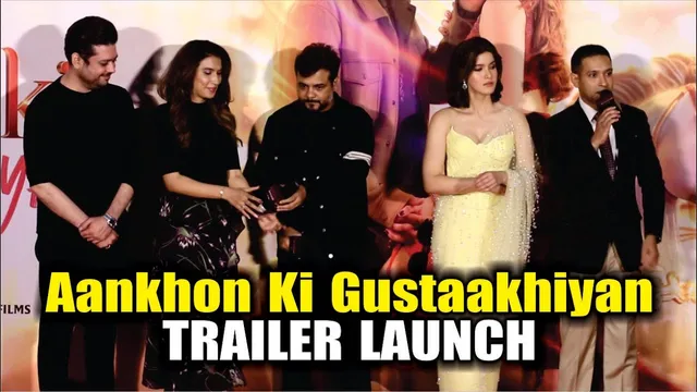 Aankhon Ki Gustaakhiyan - Official Trailer | Vikrant Massey | Shanaya Kapoor | Vishal Mishra