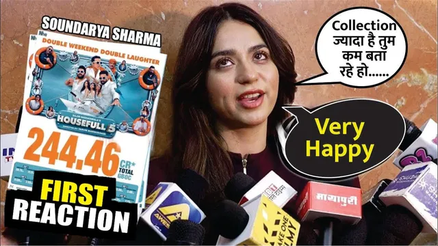 'Soundarya Sharma Responds to 'Housefull 5' Box Office Success | Housefull 5 | Soundarya Sharma