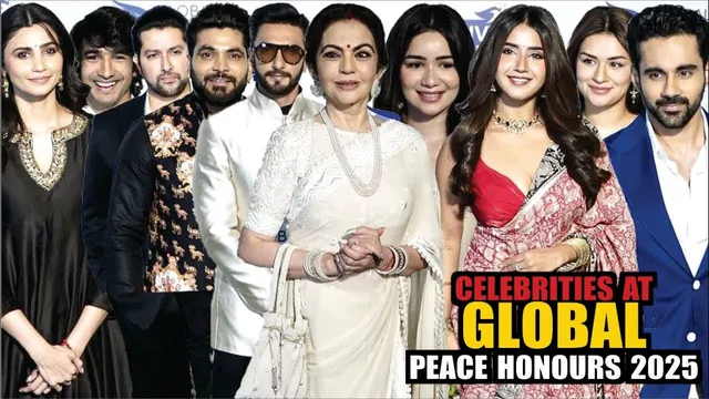 Ranveer Singh, Nita Ambani, AP Dhillon, Tiger Shroff & More Arrive At Global Peace Honours 2025