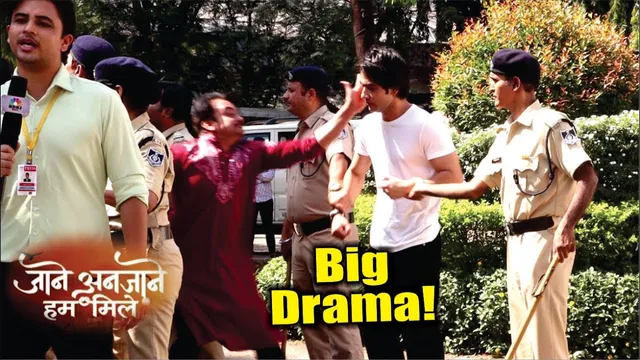 Jaane Anjaane Hum Mile | On Location | Media-Police Ke Saath Huva Bada Hungama, Dhruv In Trouble!